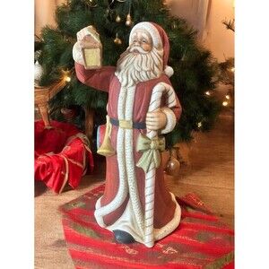 Vtg Figurine Plays Music ‘Here Comes Santa Claus’ Foresight Products Malaysia